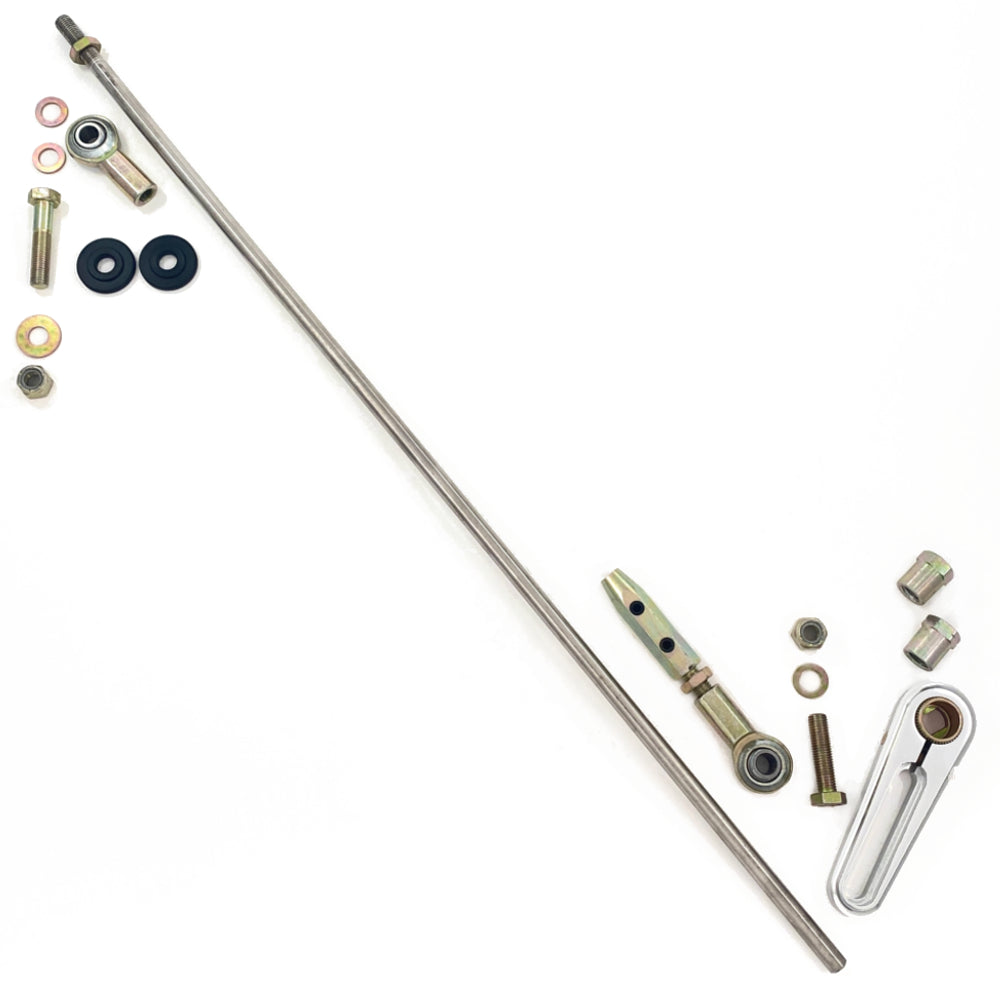 CPP Universal Shift Linkage Kit - Works With Floor Or Column Shift Columns - Easy Installation For Custom Builds 9 thumbnail image